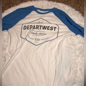 Mens depart west 3quarter sleeve